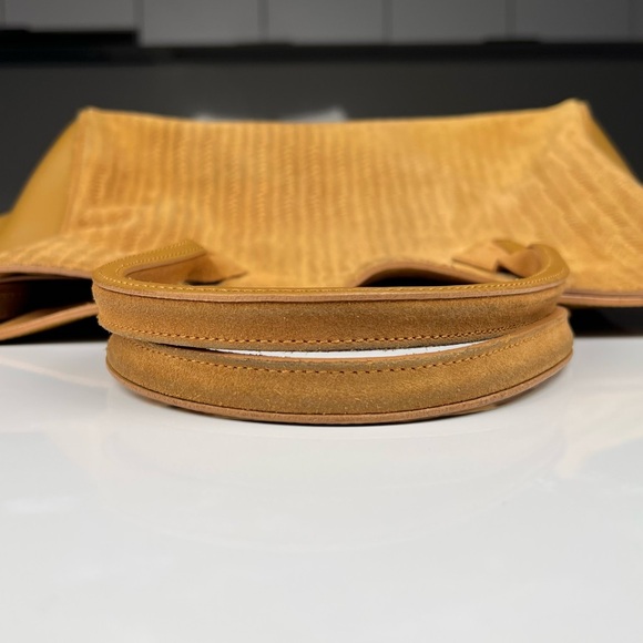 LONGCHAMP TOTE BAG WITH BRAIDED SUEDE DETAILS - Picture 7 of 11